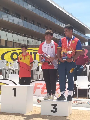  El jugador de la A.D El Roble de Zurita de Piélagos Jorge Bravo, tercero en el Campeonato de España individual de petanca