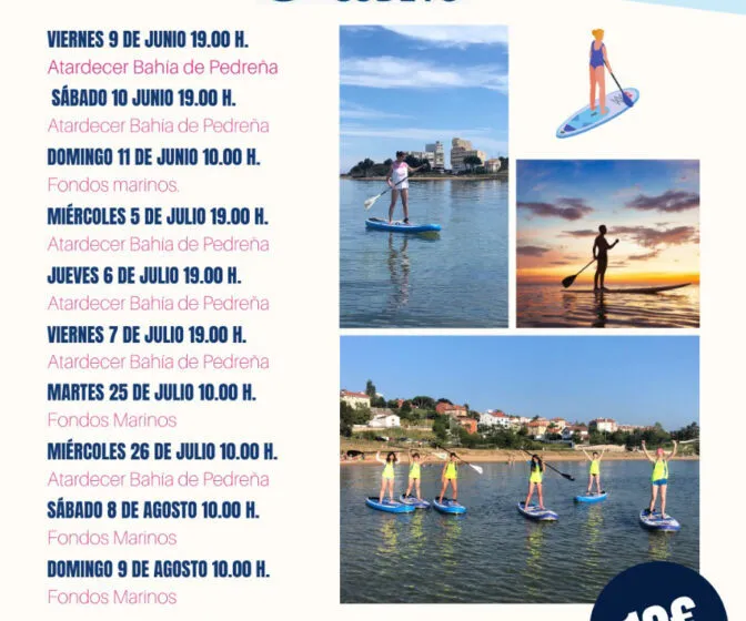  TEMPORADA 2023: STAND UP PADDLE