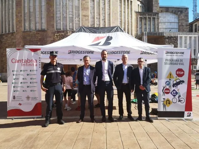  Unos 200 escolares pasarán por el circuito de educación vial instalado en Torrelavega