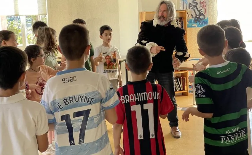  LA BIBLIOTECA MIGUEL ARTIGAS ACOGE VISITAS TEATRALIZADAS PARA ESCOLARES DEL MUNICIPIO