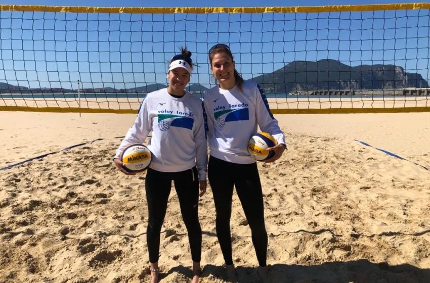  El Vóley Laredo comienza con victoria la Copa de la Reina en las playas de Menorca
