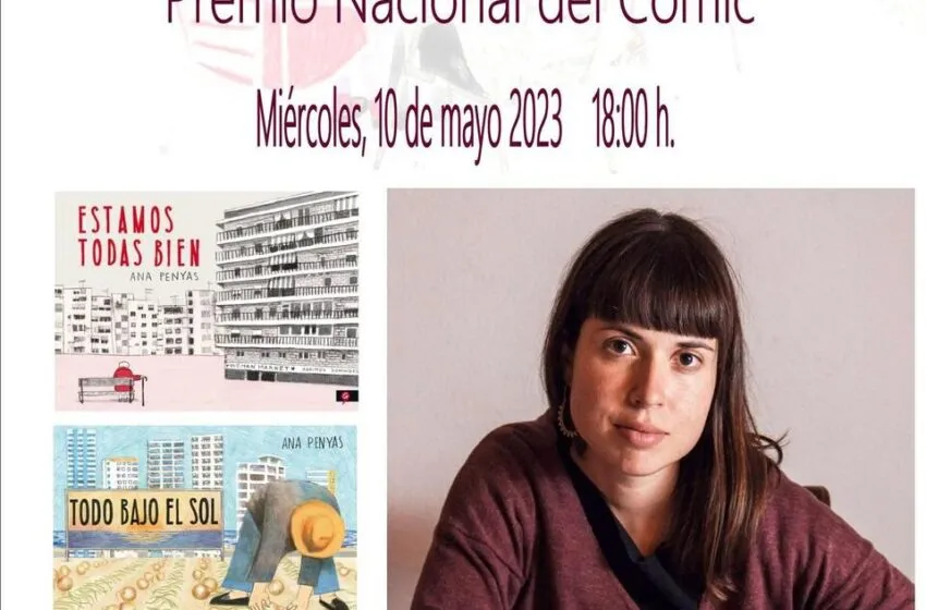  La Biblioteca de Camargo celebrará el miércoles un encuentro con la ilustradora Ana Penyas, Premio Nacional de Cómic en 2018