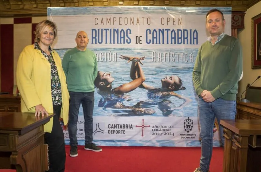  Camargo acoge el sábado el Campeonato Open de Rutinas de Cantabria de Natación Artística