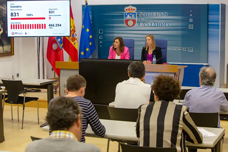  Cantabria inicia la jornada electoral con total normalidad y sin incidencias