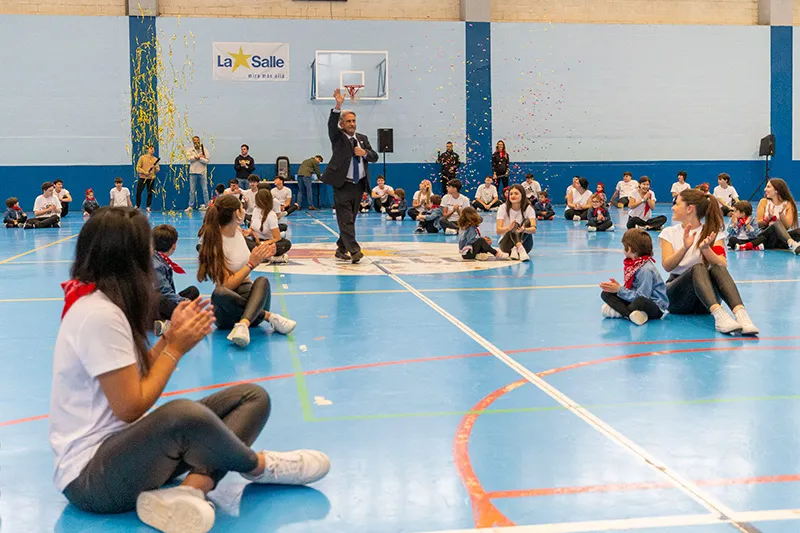  Revilla participa en las tradicionales fiestas del colegio La Salle de Santander