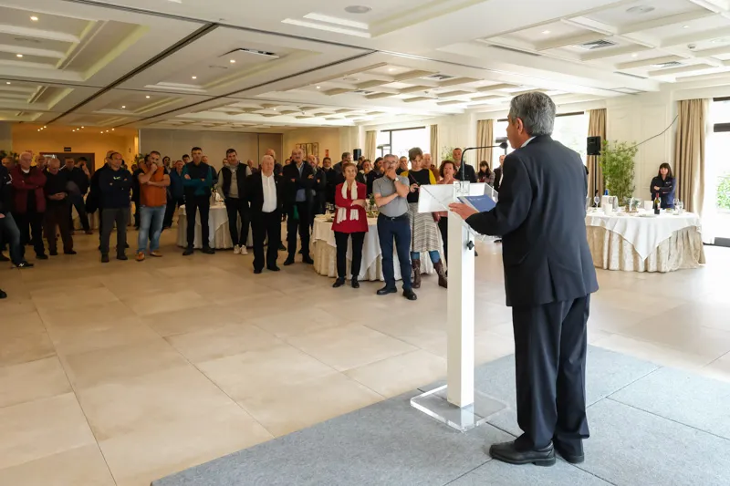  Revilla valora el esfuerzo y dedicación de los profesionales de la obra pública con motivo de su fiesta patronal