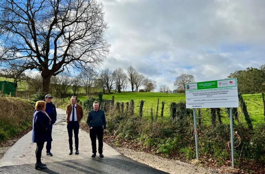  Desarrollo Rural destina a los ayuntamientos cántabros más de 700.000 euros para que mejoren sus infraestructuras agrarias