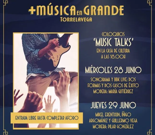 Comienza el programa de actividades gratuitas ‘Más Música en Torrelavega’