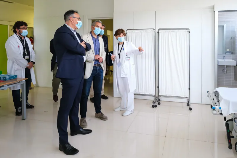 Comienza a funcionar el nuevo Servicio de Urgencias del Hospital Tres Mares de Reinosa