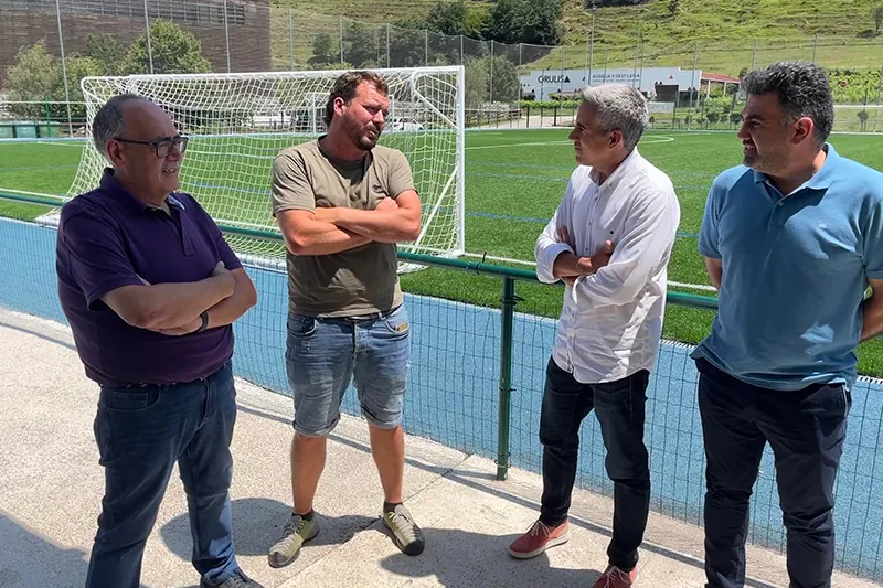  El campo de fútbol de Tama contará con nueva iluminación el mes que viene