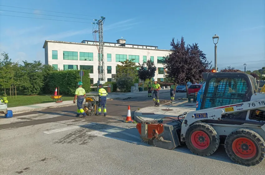 Polanco ejecuta un plan de asfaltado con un centenar de actuaciones para mejorar la seguridad vial