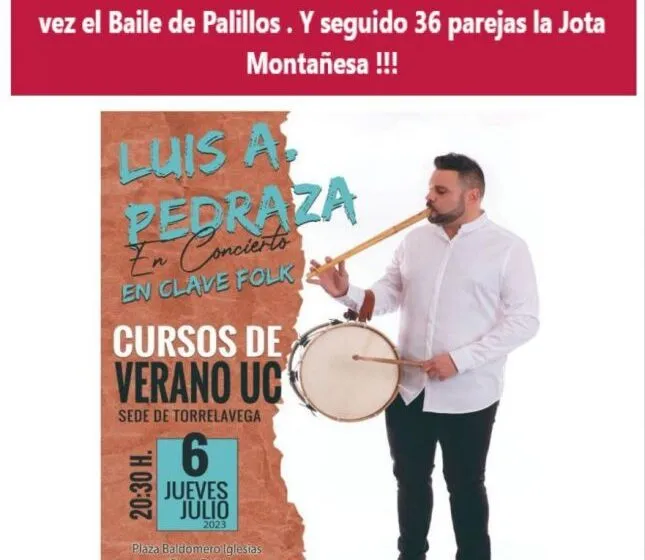  El folclore, protagonista de los Cursos de Verano de la UC en Torrelavega