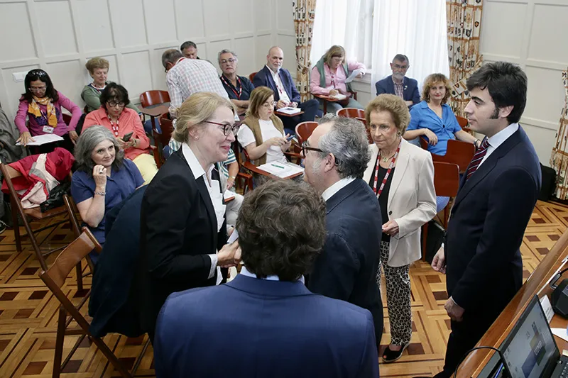  La consejera de Cultura inaugura en la UIMP un encuentro que ahonda en el conocimiento del papel de Cantabria en los caminos del patrimonio hispánico