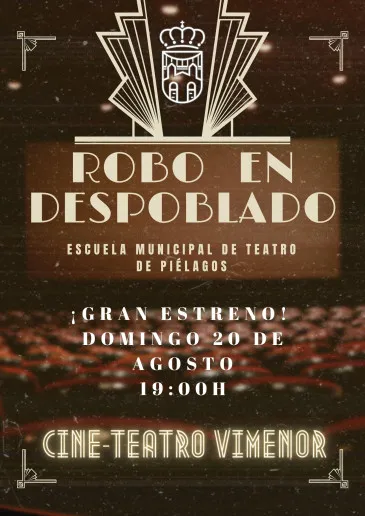 La Escuela municipal de teatro de Piélagos estrenará este domingo en Vioño la comedia ‘Robo en despoblado’