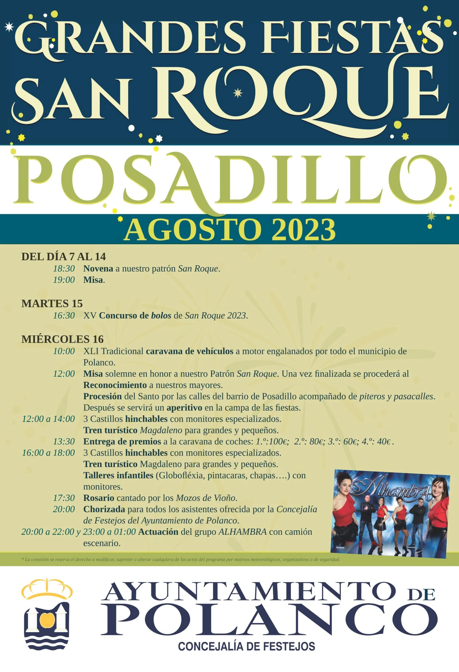 Noticias de Cantabria | El Cántabro | Posadillo (Polanco) celebra los próximos 15 y 16 de agosto sus fiestas de San Roque