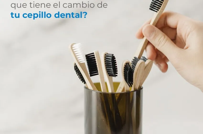 ¿Sabes la importancia que tiene el cambio de tu cepillo dental?