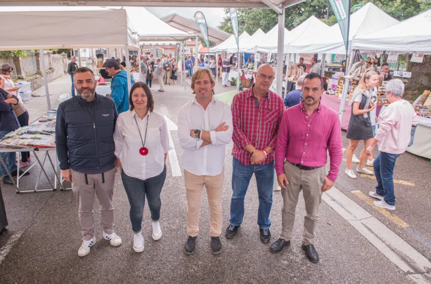 Inaugurada la VIII Feria Agroalimentaria del Producto de Cantabria en Puente San Miguel