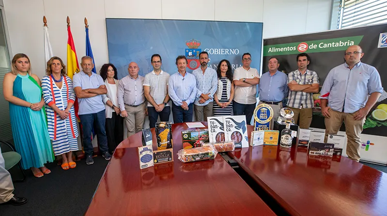  Palencia resalta el papel desempeñado por las empresas cántabras en los principales certamenes internacionales de alimentación que avala la idea de que «hay futuro en el sector»