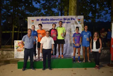 Houssame Benabbou y Kautar Boulaid se imponen en el XXXVI Medio Maratón Bajo Pas disputado este sábado en Piélagos