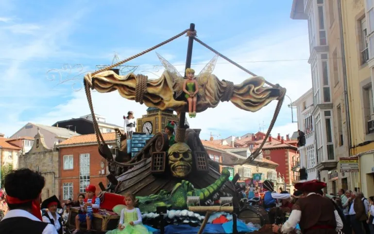 Noticias de Cantabria | El Cántabro | La carroza “Nunca jamás” gana el Concurso de San Mateo 2023