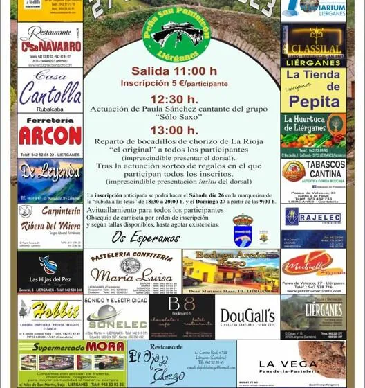 XVIII Subida popular a las Tetas de Liérganes este domingo 27 de agosto a partir de las 11:00