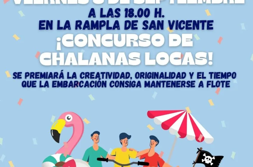  CONCURSO DE CHALANAS LOCAS.