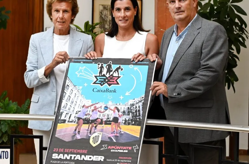 La Plaza Porticada acoge este sábado el circuito de baloncesto 3×3
