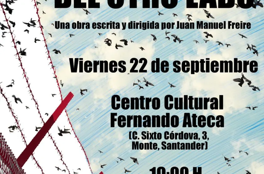 El centro cultural Fernando Ateca acoge mañana la representación teatral ‘Imágenes del otro lado’