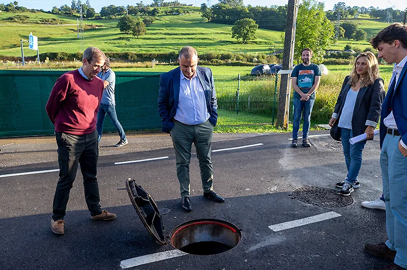 Fomento mejora el suministro de agua a Castañeda con la renovación de 5,1 kilómetros de tubería y una inversión de 1,1 millones de euros