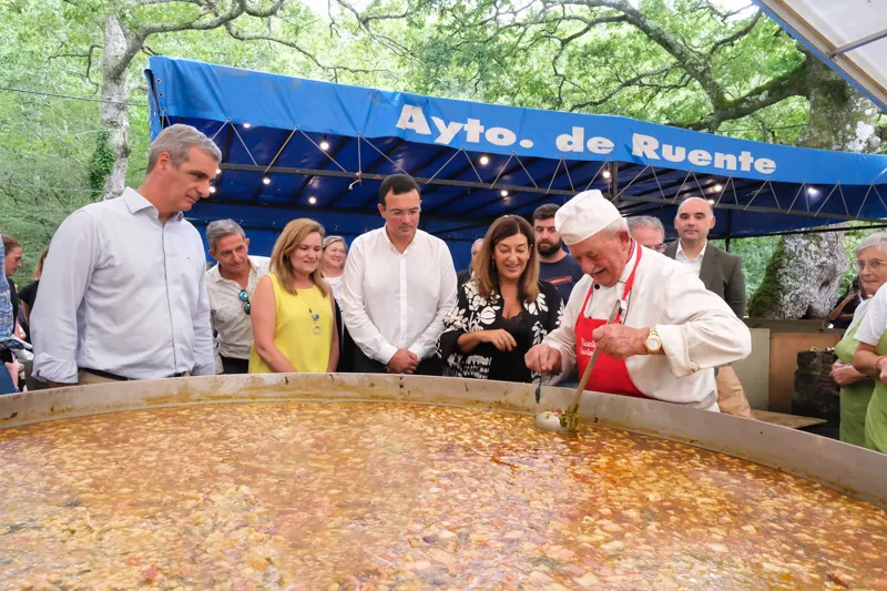  Buruaga participa en la Fiesta del Cocido de Ucieda
