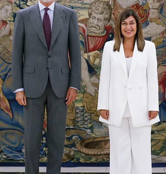 Buruaga traslada a Felipe VI su «extrema preocupación» por la situación política nacional que podría conducir a una «quiebra territorial y económica»