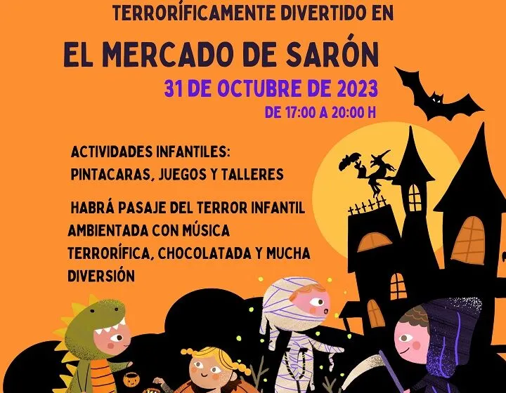  Ven a pasar un SAMUIN terrorificamente divertido este 31 de octubre en el Mercado de Sarón