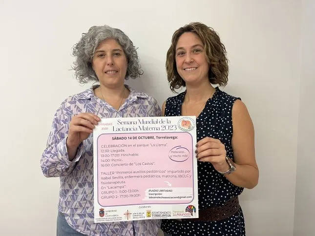 Torrelavega celebra la Semana Mundial de la lactancia materna esta sábado en La Llama