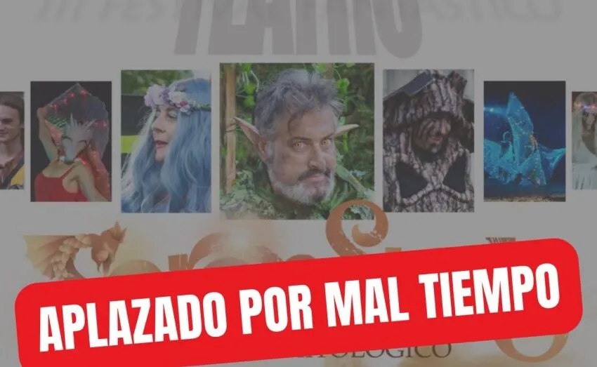 APLAZADO EL III FESTIVAL MITOLÓGICO DEBIDO A LAS MALAS CONDICIONES CLIMÁTICAS