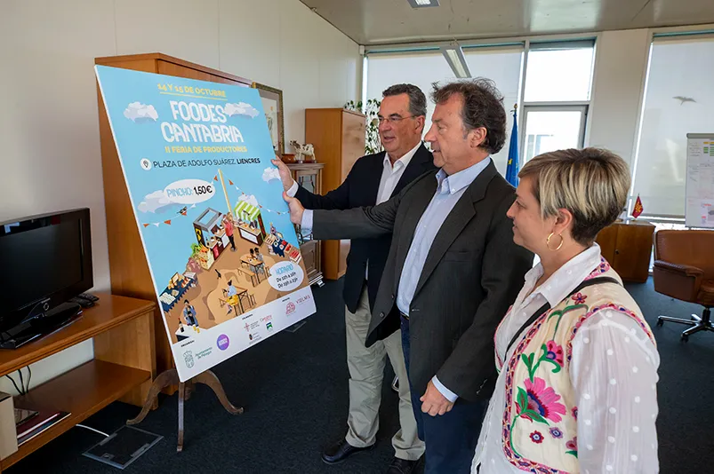 Desarrollo Rural apoyará la celebración de la feria de productores agroalimentarios ‘Foodes’ Cantabria