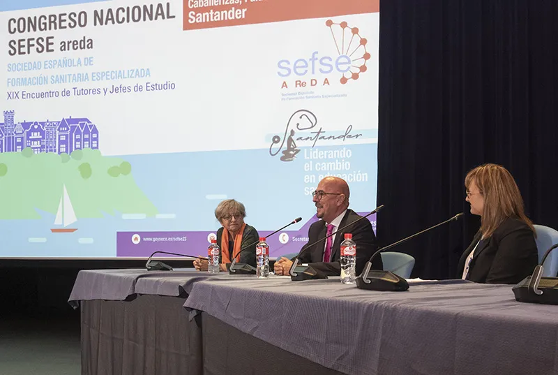César Pascual clausura el VII Congreso Nacional de la Sociedad Española de Formación Sanitaria Especializada