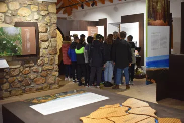 Noticias de Cantabria | El Cántabro | Alumnos de 6º de Primaria del CEIP Virgen de Valencia de Renedo visitan el Centro de interpretación del Valle de Piélagos en Vioño