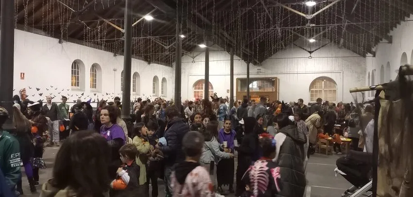  Éxito de participación en las actividades del SAMUIN el pasado 31 de octubre en el Mercado de Sarón