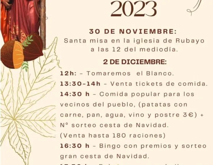  Fiestas de San Andrés – Rubayo 2023