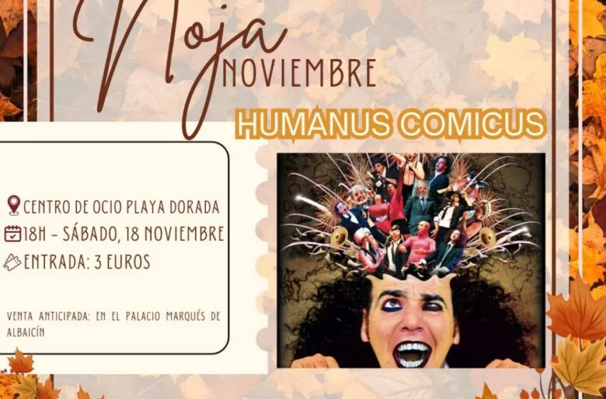 Noticias de Cantabria | El Cántabro | El Centro de Ocio Playa Dorada acoge el 18 de noviembre el espectáculo Humanus Comicus del clown de renombre internacional Sebastián Guz