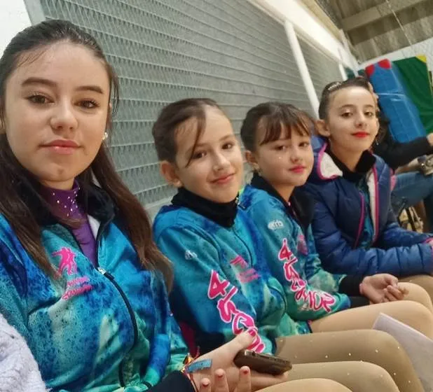  El Club de Patinaje Artístico de Argoños compitió en el Trofeo Interclub