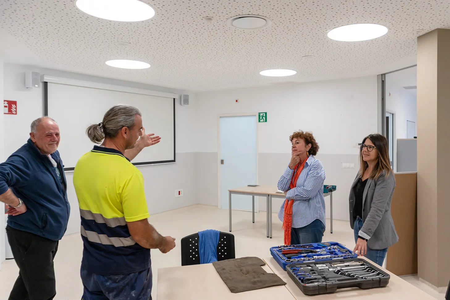 Comienzan las actividades en el nuevo centro cívico de Comillas con la