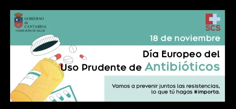  Cantabria advierte del peligro de usar mal los antibióticos porque se vuelven ineficaces y promueven la resistencia bacteriana