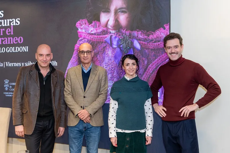 El Palacio de Festivales acoge el estreno nacional de ‘Las locuras por el veraneo’ de Goldoni