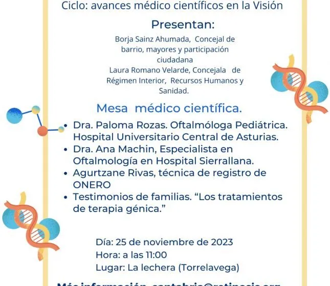  Torrelavega celebra la Semana de la Visión con una jornada científica en La Lechera