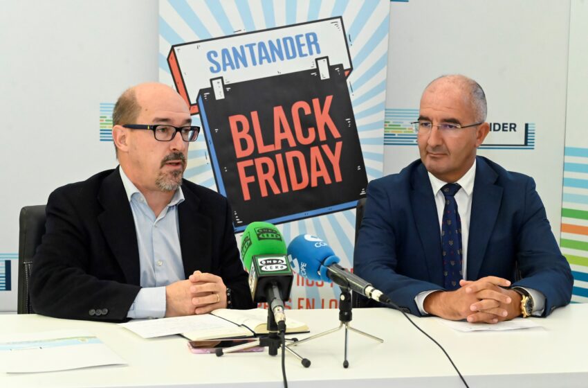 El ‘Black Friday’ se celebra en Santander con una campaña de promoción comercial con sorteos