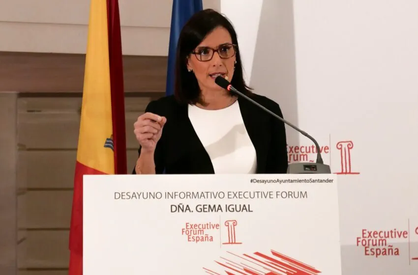 Gema Igual: "Santander tiene el viento a favor. Es la ciudad ideal para vivir e invertir”
