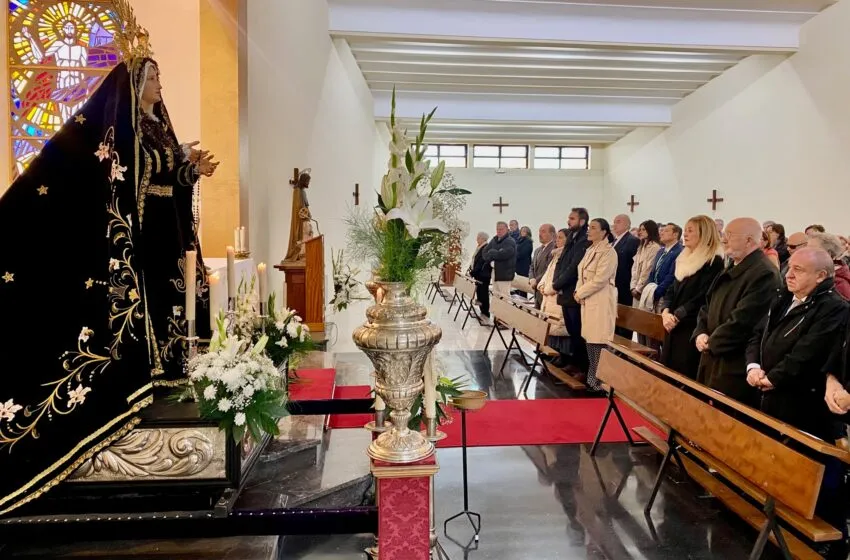  La alcaldesa asiste al funeral por todos los difuntos en Ciriego