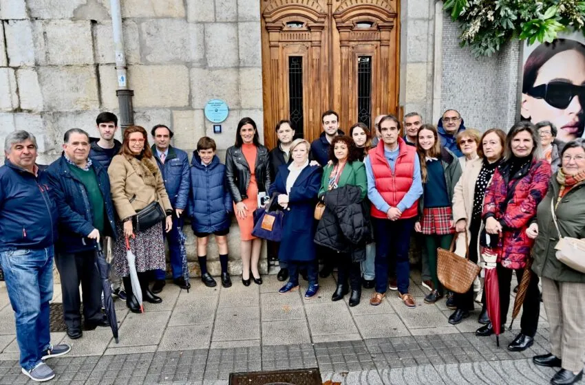 Noticias de Cantabria | El Cántabro | La Ruta de Ilustres Santander dedica su placa número 25 a Rafael González Echegaray