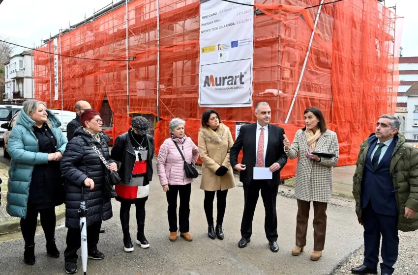 Igual acompaña a los vecinos del Barrio Obrero del Rey en el inicio de las obras de rehabilitación